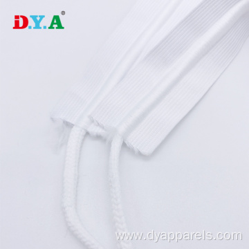 Drawstring Cord Elastic Band Knitted Elastic With Cord